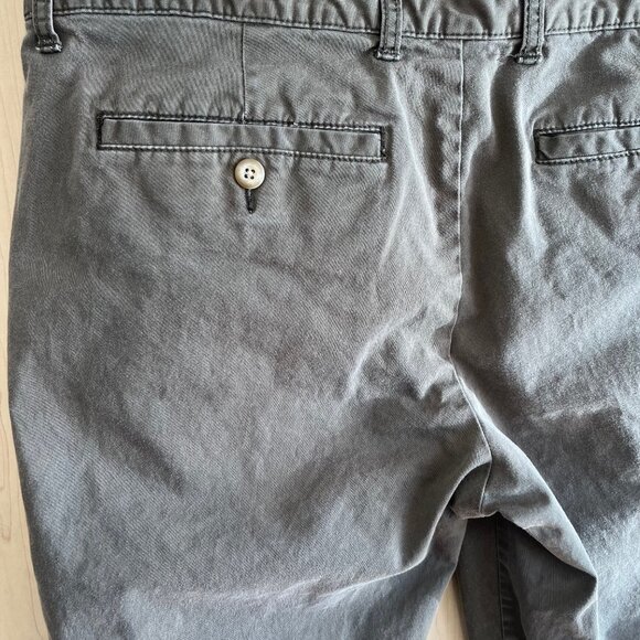 GAP Green Girlfriend khakis Capri Pants Women's 12/ 34R Straight Leg 25"‎ Inseam - Picture 7 of 8